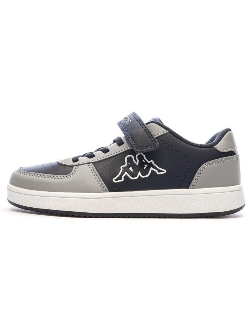 Sapatilhas kappa malone para menino em cinzento e azul-marinho Azul-cinza - Kiabi