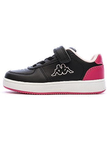 Sapatilhas kappa malone para menino branco/vermelho