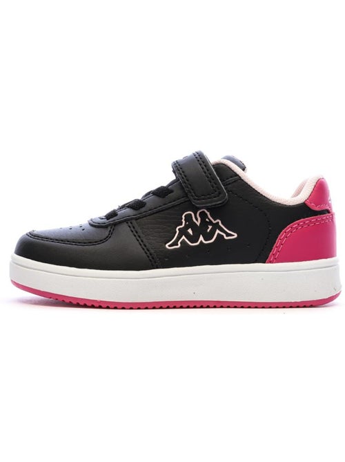 Sapatilhas kappa malone para menino em preto e vermelho 381y12w - Kiabi
