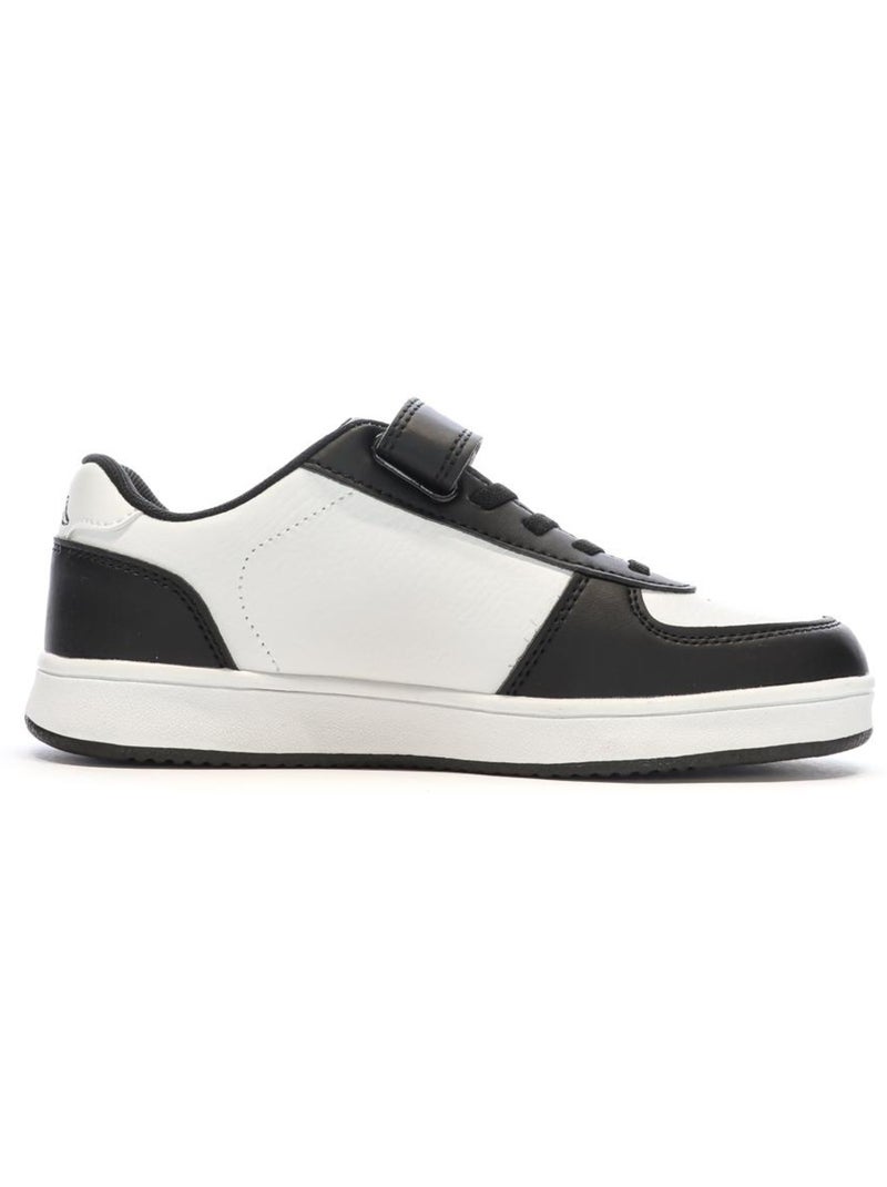Sapatilhas Kappa Malone para Menino Pretas e Brancas Branco Preto - Kiabi