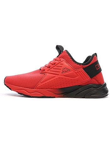 Sapatilhas kappa san puerto para menina - preto/rosa