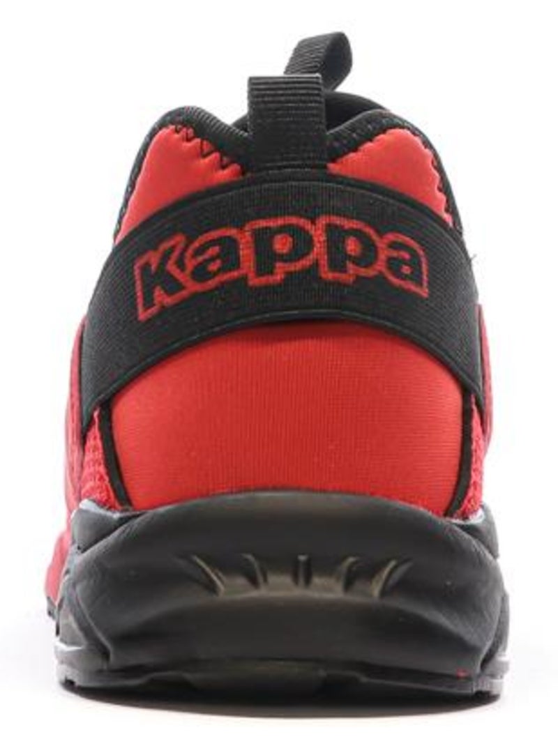 Sapatilhas kappa malone para menino vermelhas e pretas Vermelho - Kiabi