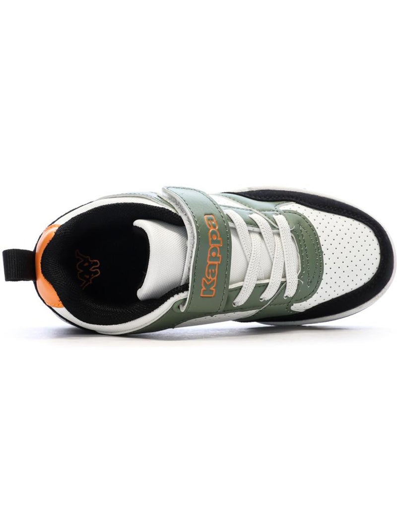 Sapatilhas kappa manis brancas/verdes para menino Branco - Kiabi
