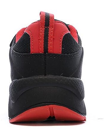 Sapatilhas kappa safir 2 para menino - preto/vermelho
