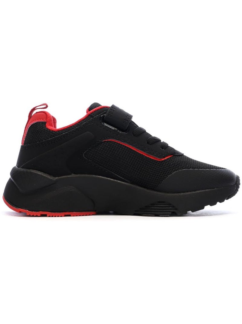 Sapatilhas kappa safir 2 para menino - preto/vermelho Preto - Kiabi