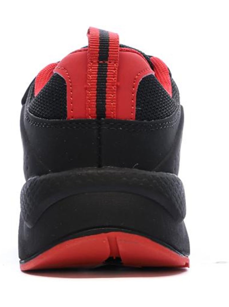 Sapatilhas kappa safir 2 para menino - preto/vermelho Preto - Kiabi