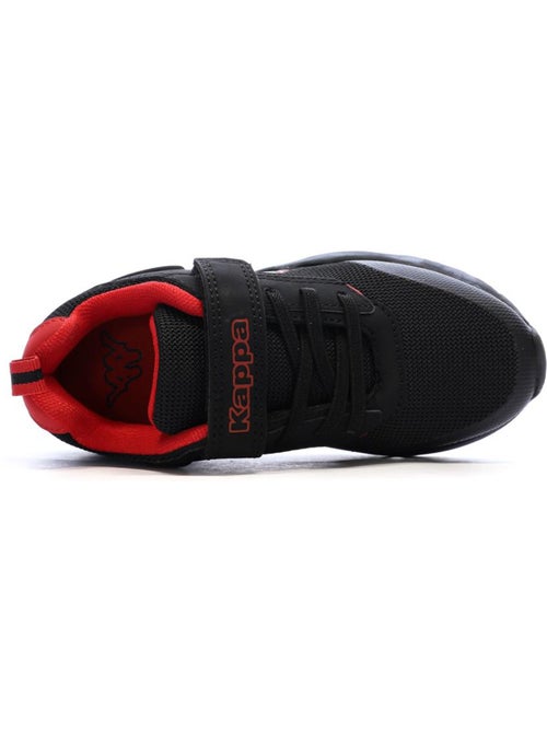 Sapatilhas kappa safir 2 para menino - preto/vermelho - Kiabi