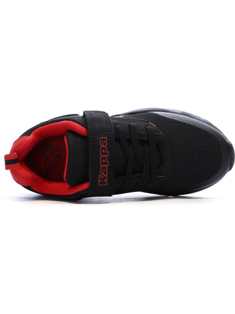 Sapatilhas kappa safir 2 para menino - preto/vermelho Preto - Kiabi