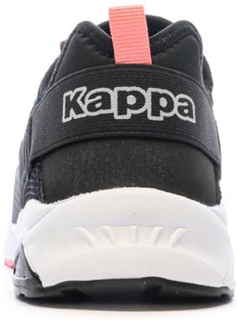 Sapatilhas kappa san puerto lace para menina pretas/cor-de-rosa Preto - Kiabi