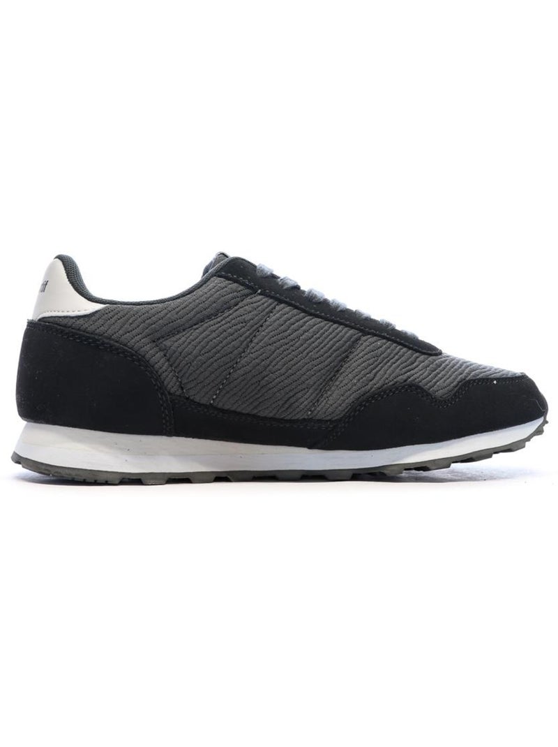 Sapatilhas Le Coq Sportif Astra para Mulher Pretas/Cinzento Cinza-prateado - Kiabi