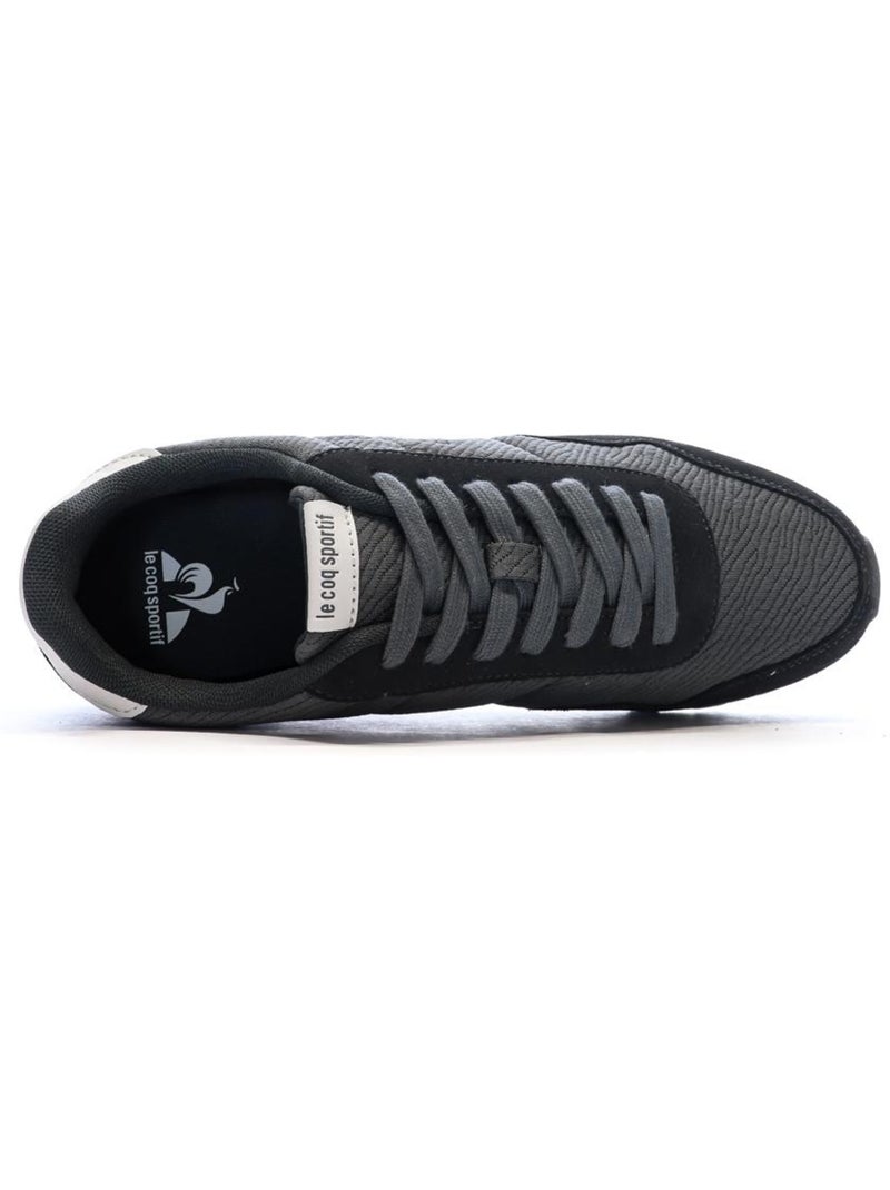Sapatilhas Le Coq Sportif Astra para Mulher Pretas/Cinzento Cinza-prateado - Kiabi