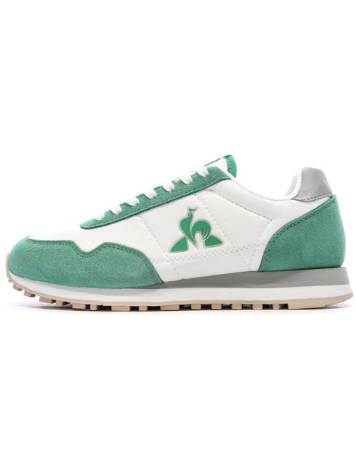 Sapatilhas Le Coq Sportif Astra_2 W Optical para Mulher Branco/Verde - Kiabi