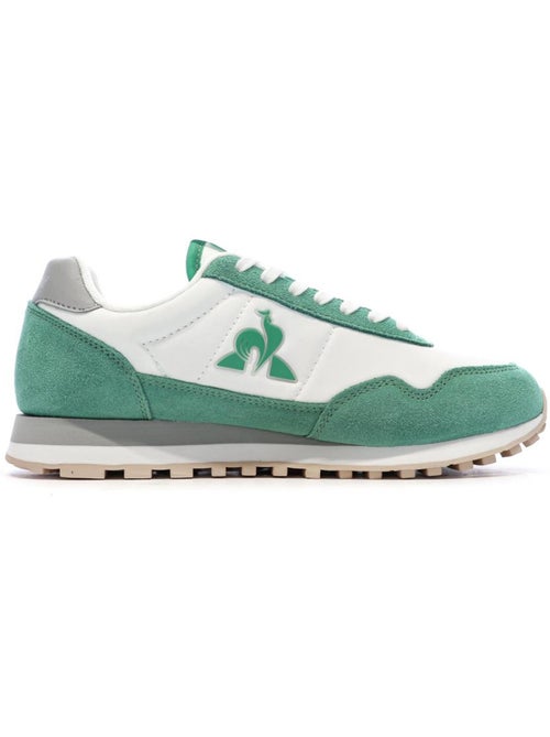 Sapatilhas Le Coq Sportif Astra_2 W Optical para Mulher Branco/Verde - Kiabi