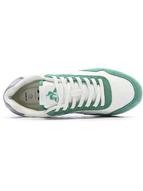 Sapatilhas Le Coq Sportif Astra_2 W Optical para Mulher Branco/Verde - Kiabi