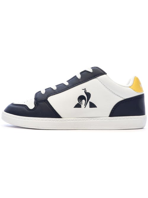 Sapatilhas Le Coq Sportif Breakpoint para Menino Branco/Azul-Marinho - Kiabi