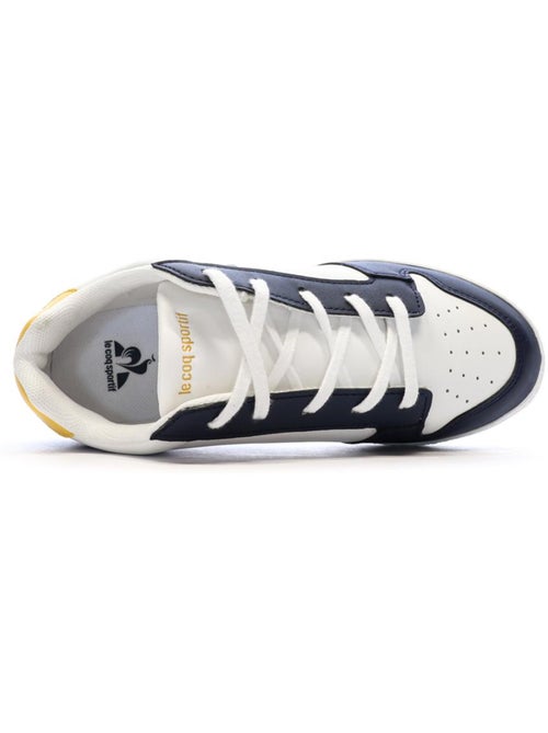 Sapatilhas Le Coq Sportif Breakpoint para Menino Branco/Azul-Marinho - Kiabi