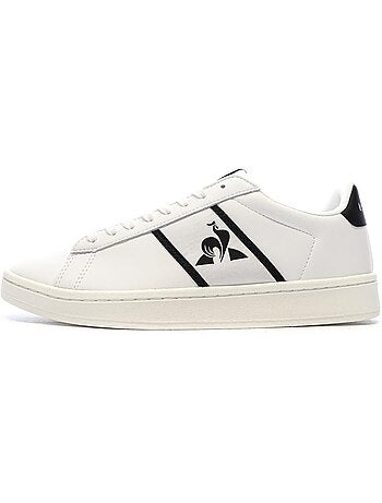 Sapatilhas Le Coq Sportif Classic Soft para Homem Brancas/Pretas