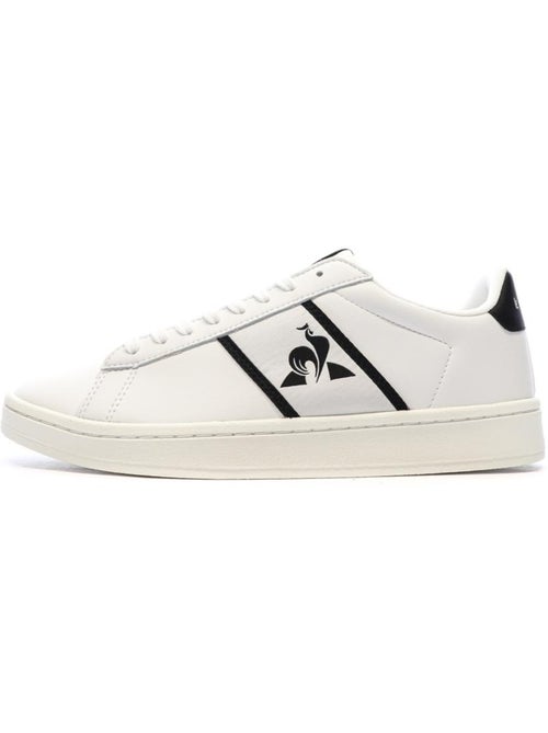 Sapatilhas Le Coq Sportif Classic Soft para Homem Brancas/Pretas - Kiabi Sapatilhas Le Coq Sportif Classic Soft para Homem Brancas/Pretas - Kiabi