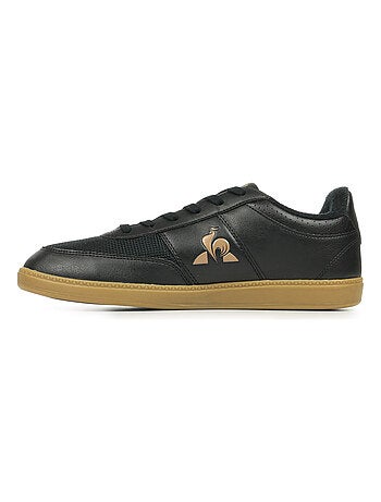 Sapatilhas Le Coq Sportif Derby para Homem em Preto e Camel