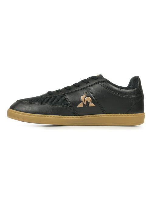 Sapatilhas Le Coq Sportif Derby para Homem em Preto e Camel - Kiabi Sapatilhas Le Coq Sportif Derby para Homem em Preto e Camel - Kiabi