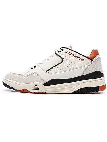 Sapatilhas le coq sportif dynactif t1000 branco/laranja para homem