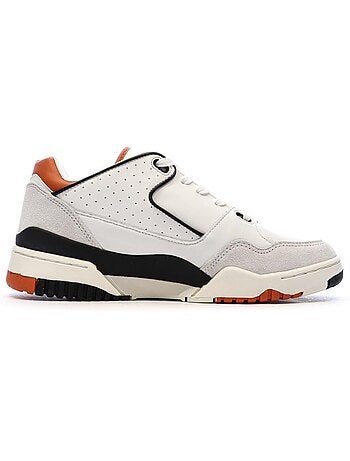 Sapatilhas le coq sportif dynactif t1000 branco/laranja para homem