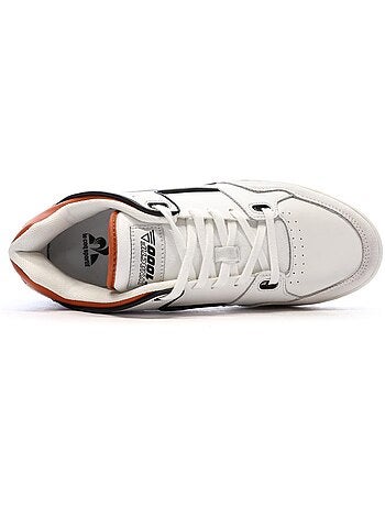 Sapatilhas le coq sportif dynactif t1000 branco/laranja para homem