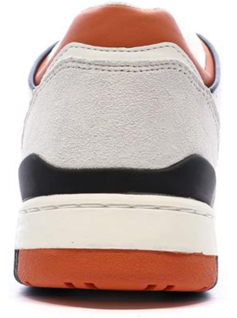 Sapatilhas Le Coq Sportif Dynactif T1000 Branco/Laranja para Homem Branco - Kiabi