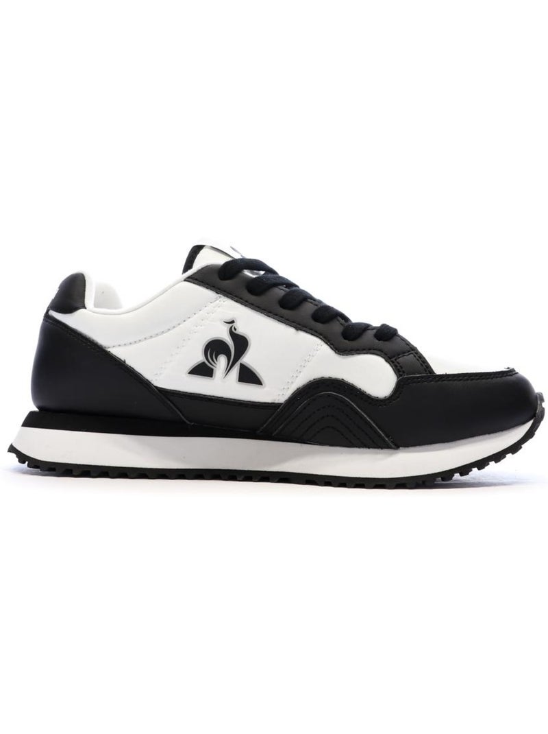 Sapatilhas Le Coq Sportif Jet Star 2 para Homem em Branco e Preto Preto - Kiabi
