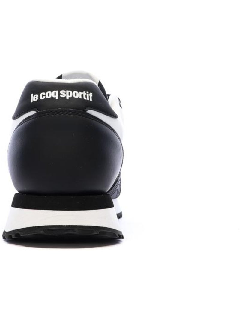 Sapatilhas Le Coq Sportif Jet Star 2 para Homem em Branco e Preto Preto - Kiabi