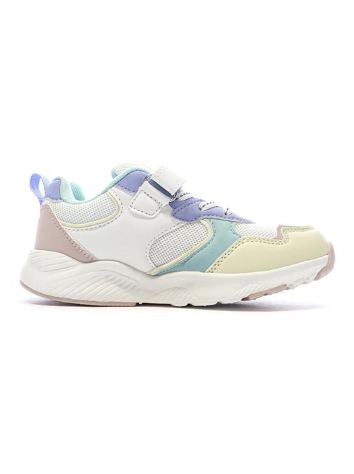Sapatilhas Le Coq Sportif LSC Runner para Menina Branco/Verde/Amarelo - Kiabi Sapatilhas Le Coq Sportif LSC Runner para Menina Branco/Verde/Amarelo - Kiabi