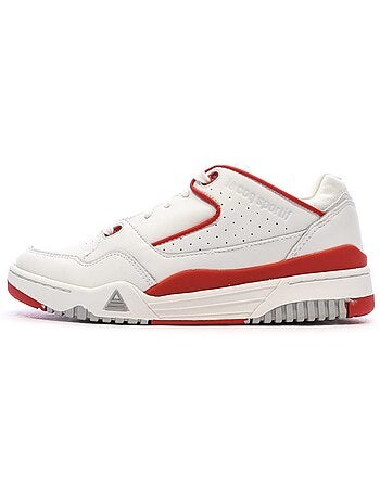 Sapatilhas Le Coq Sportif Nineties para Homem Brancas/Vermelhas