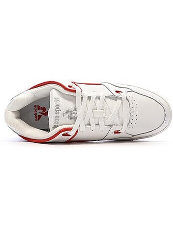 Sapatilhas Le Coq Sportif Nineties para Homem Brancas/Vermelhas