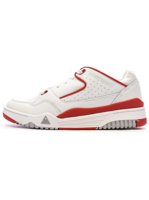 Sapatilhas le coq sportif nineties para homem brancas/vermelhas - Kiabi Sapatilhas le coq sportif nineties para homem brancas/vermelhas - Kiabi