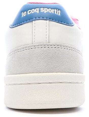 Sapatilhas Le Coq Sportif Noah para Mulher em Branco, Rosa e Azul