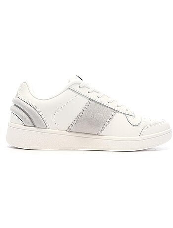 Sapatilhas Le Coq Sportif Olympia para Homem Brancas e Cinzentas