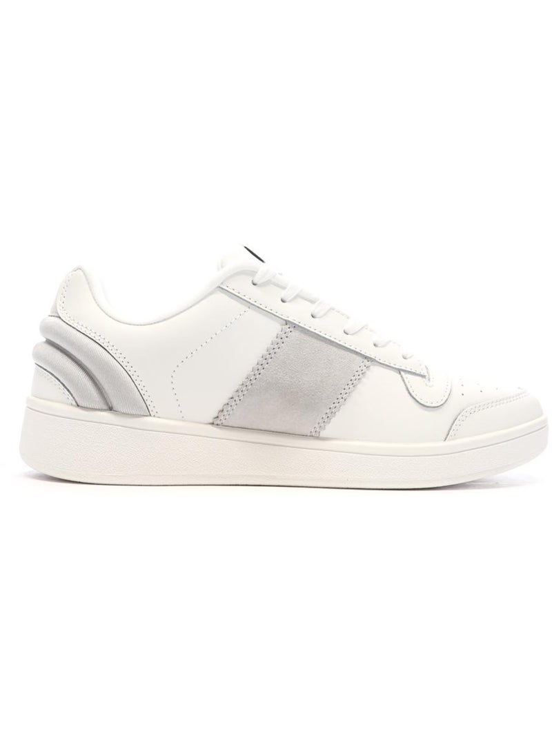 Sapatilhas Le Coq Sportif Olympia para Homem Brancas e Cinzentas Cinza-prateado - Kiabi