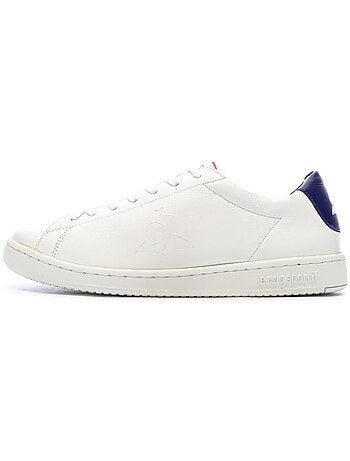 Sapatilhas Le Coq Sportif Phenix para Homem Brancas e Azuis-Marinho