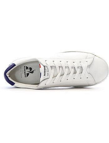 Sapatilhas Le Coq Sportif Phenix para Homem Brancas e Azuis-Marinho