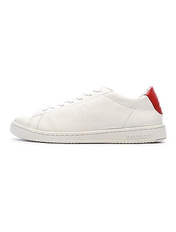 Sapatilhas Le Coq Sportif Phenix para Homem Brancas e Vermelhas