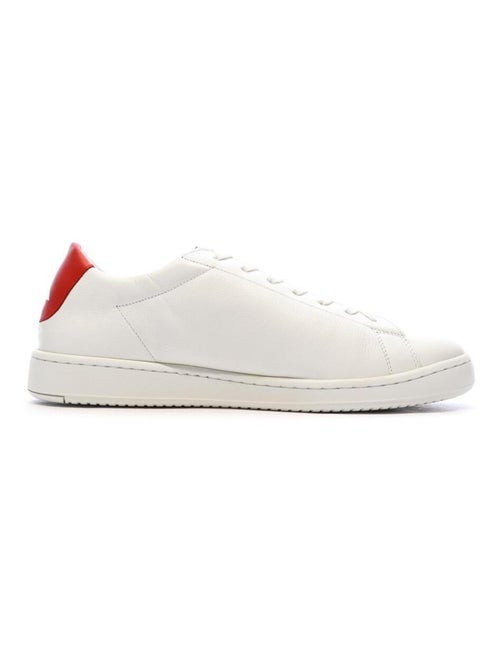 Sapatilhas Le Coq Sportif Phenix para Homem Brancas e Vermelhas - Kiabi Sapatilhas Le Coq Sportif Phenix para Homem Brancas e Vermelhas - Kiabi