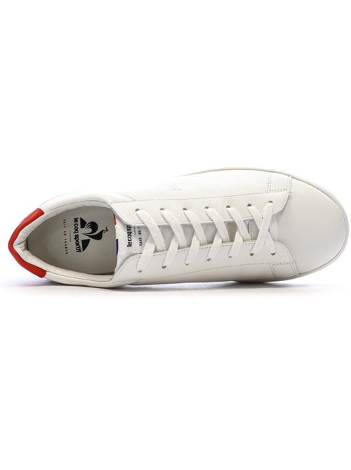 Sapatilhas le coq sportif phenix para homem brancas e vermelhas - Kiabi Sapatilhas le coq sportif phenix para homem brancas e vermelhas - Kiabi