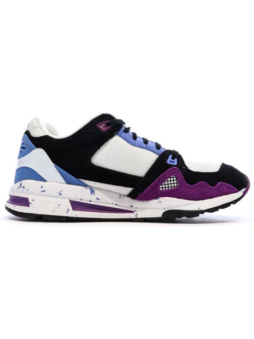Sapatilhas Le Coq Sportif R1100 Nineties para Mulher em Preto, Branco e Azul - Kiabi Sapatilhas Le Coq Sportif R1100 Nineties para Mulher em Preto, Branco e Azul - Kiabi