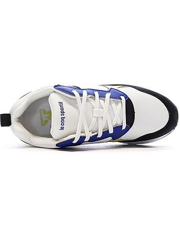 Sapatilhas Le Coq Sportif R500 para Menino - Branco, Preto e Amarelo