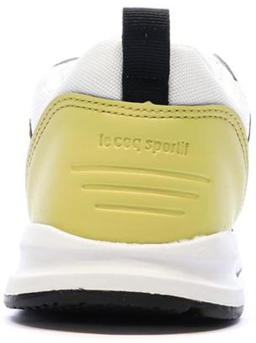 Sapatilhas Le Coq Sportif R500 para Menino - Branco, Preto e Amarelo - Kiabi