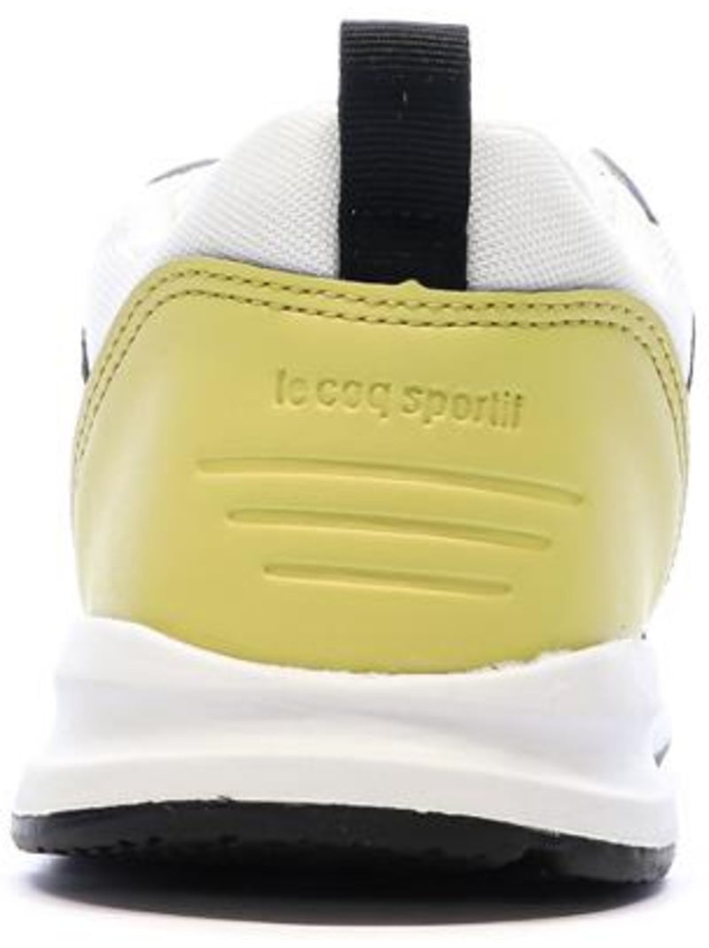 Sapatilhas Le Coq Sportif R500 para Menino - Branco, Preto e Amarelo Preto - Kiabi