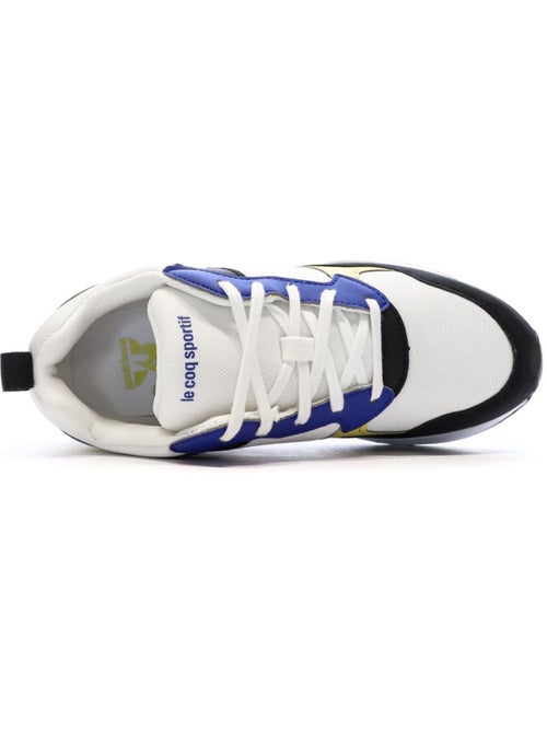 Sapatilhas Le Coq Sportif R500 para Menino - Branco, Preto e Amarelo - Kiabi