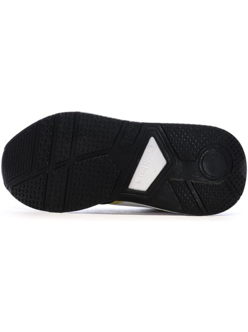 Sapatilhas Le Coq Sportif R500 para Menino - Branco, Preto e Amarelo - Kiabi