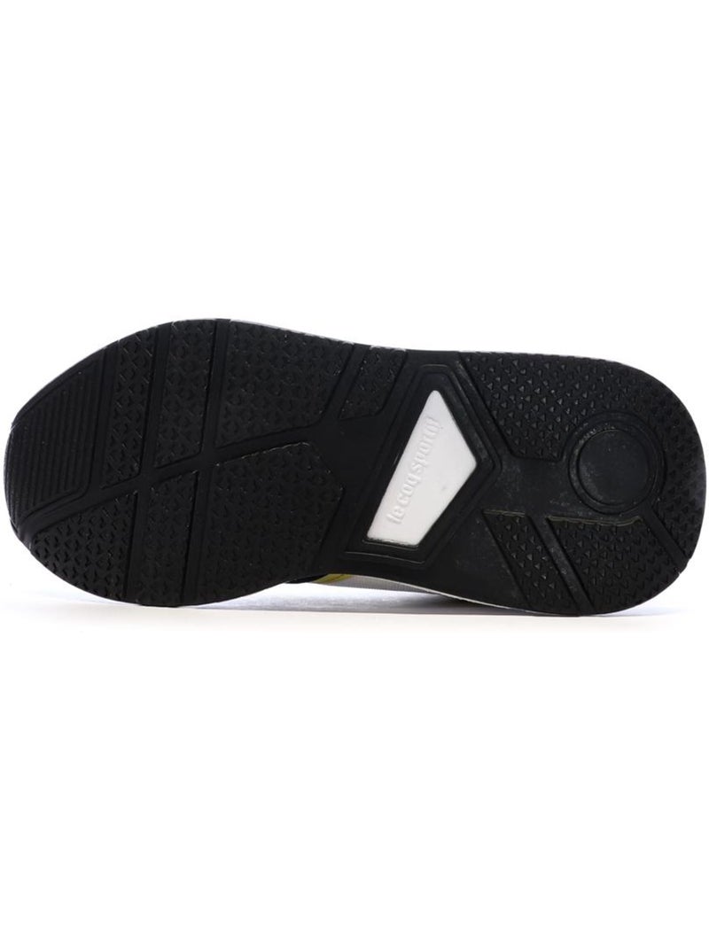 Sapatilhas Le Coq Sportif R500 para Menino - Branco, Preto e Amarelo Preto - Kiabi
