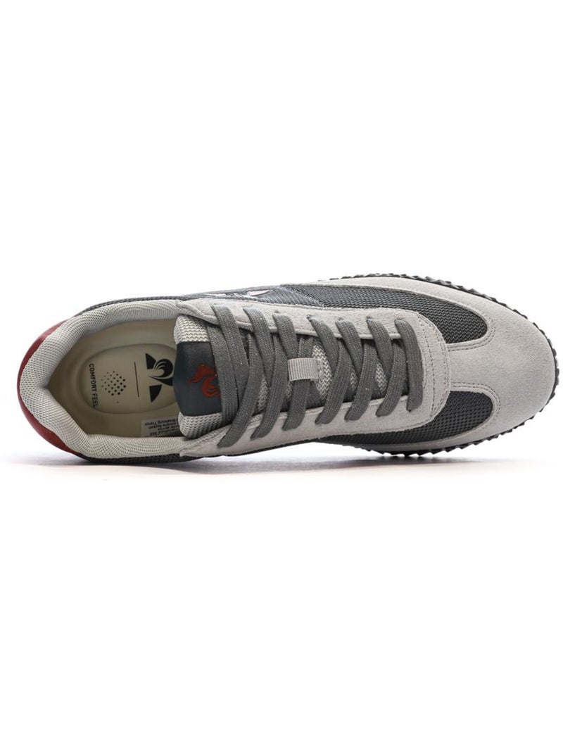 Sapatilhas Le Coq Sportif Veloce I Dark Cinzentas para Homem Cinza-prateado - Kiabi